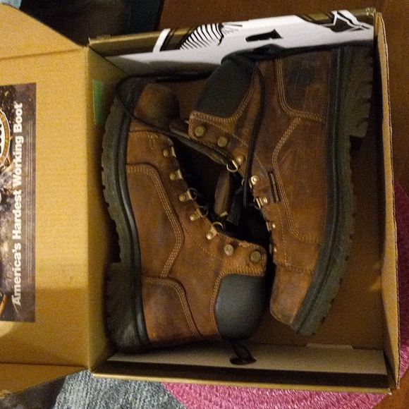 Georgia Men's 6 in. Lace up STEEL TOE BOOT - Picture 7 of 9